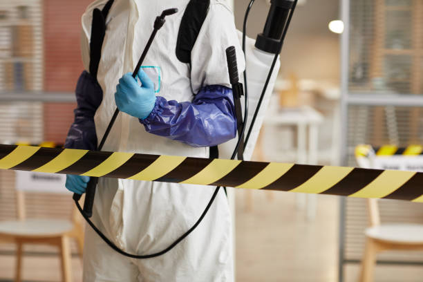 Professional Sewage Cleanup technician working in Oxford, OH